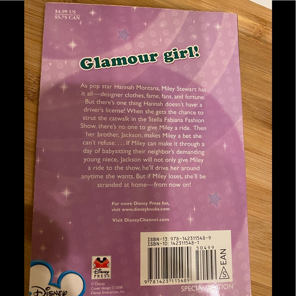 Hannah Montana Paperback Book - Picture 2 of 2